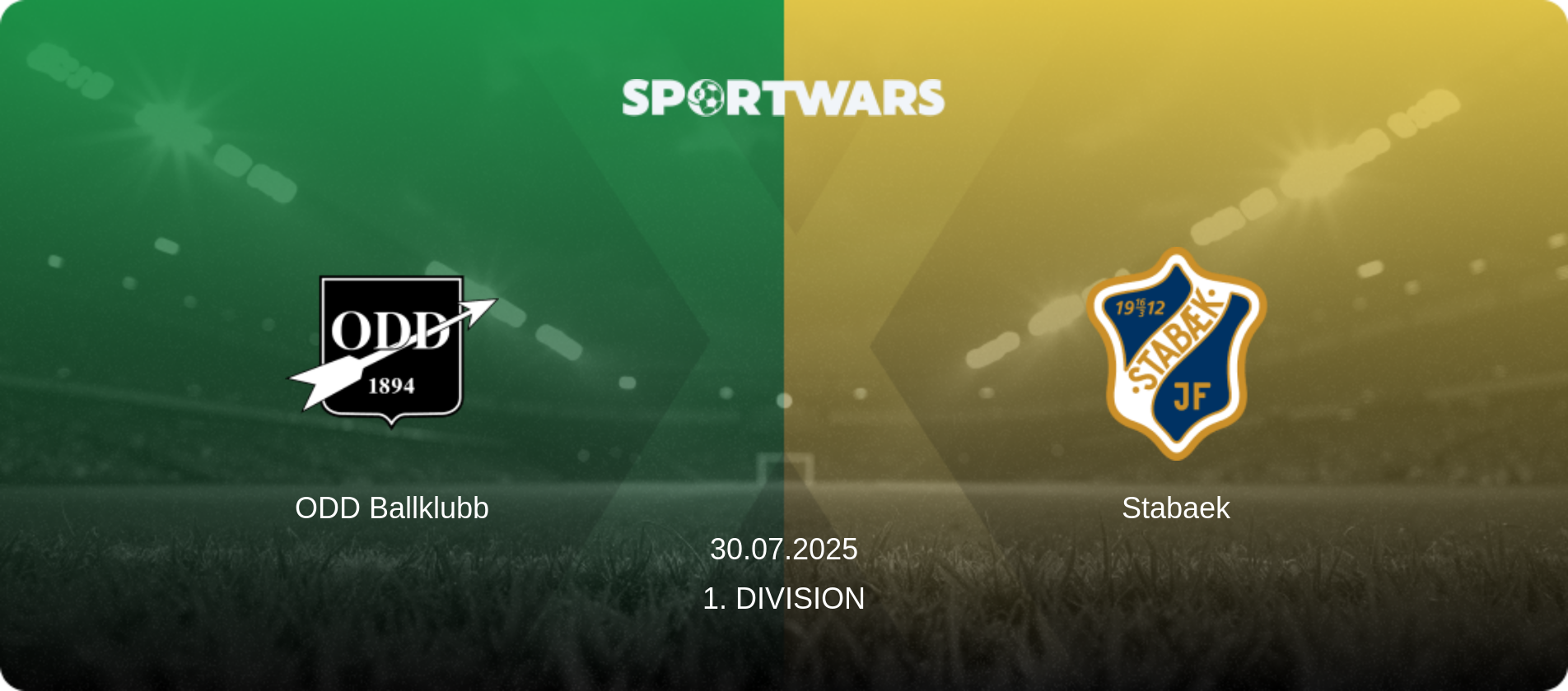 ODD Ballklubb — Stabaek, 30.07.2025 — 1. Division (match preview)