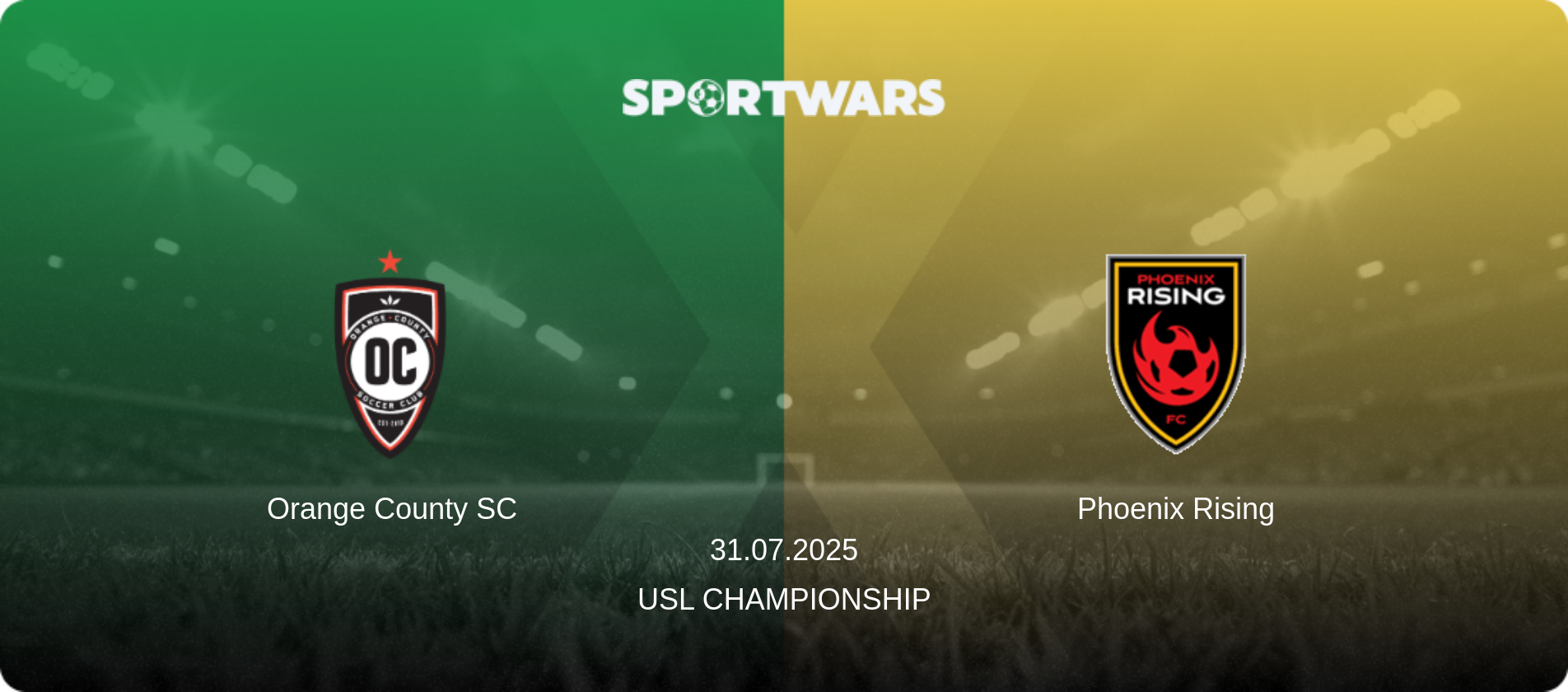 Orange County SC — Phoenix Rising, 31.07.2025 — USL Championship (match preview)