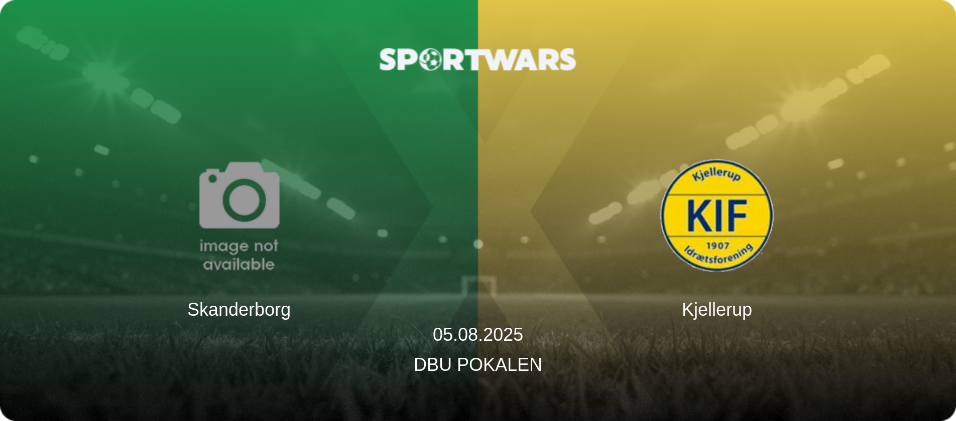 Skanderborg — Kjellerup, 05.08.2025 — DBU Pokalen (match preview)