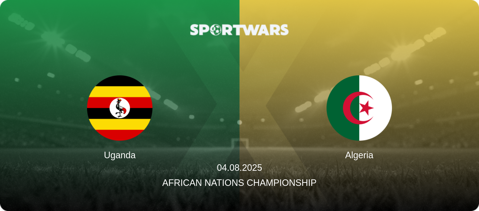 Uganda — Algeria, 04.08.2025 — African Nations Championship (match preview)