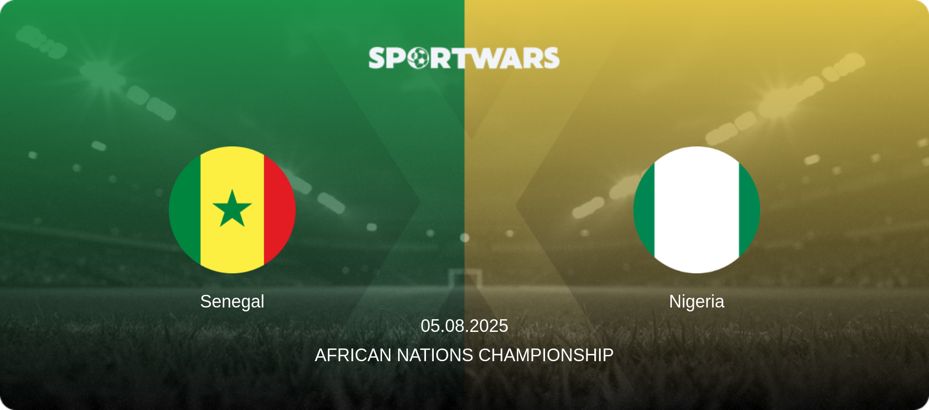 Senegal — Nigeria, 05.08.2025 — African Nations Championship (match preview)
