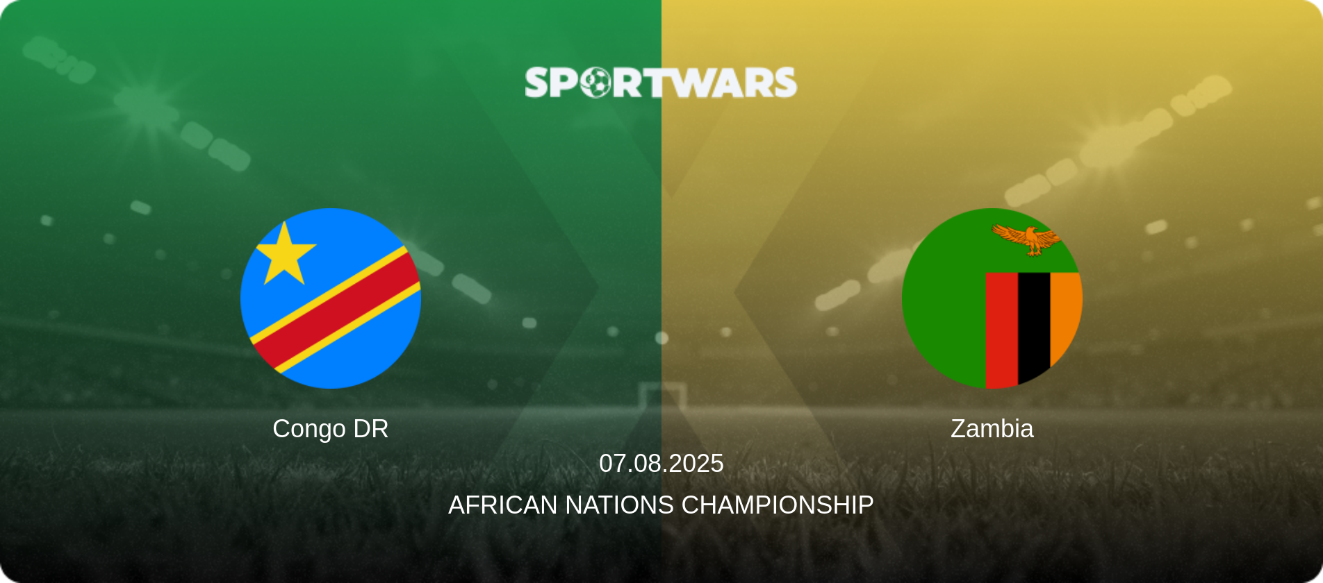 Congo DR — Zambia, 07.08.2025 — African Nations Championship (match preview)