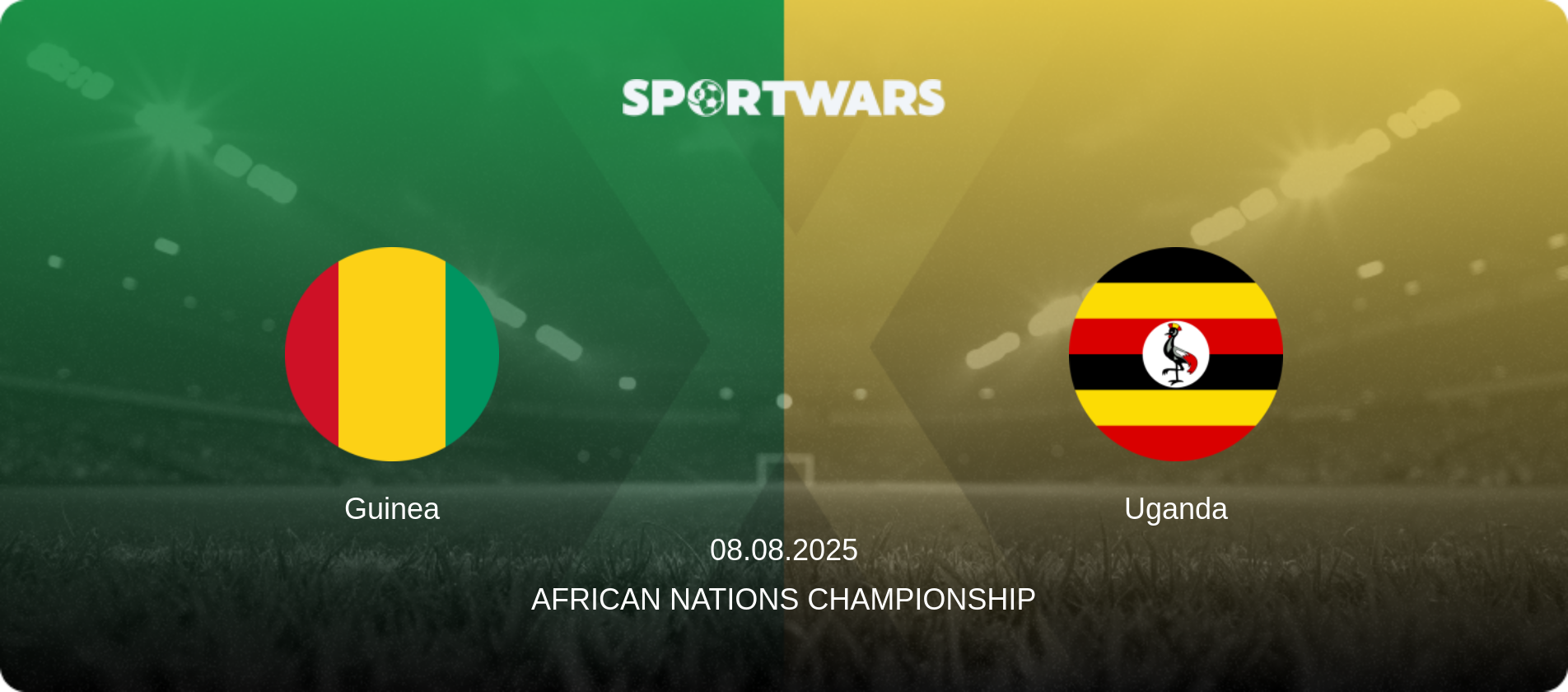 Guinea — Uganda, 08.08.2025 — African Nations Championship (match preview)
