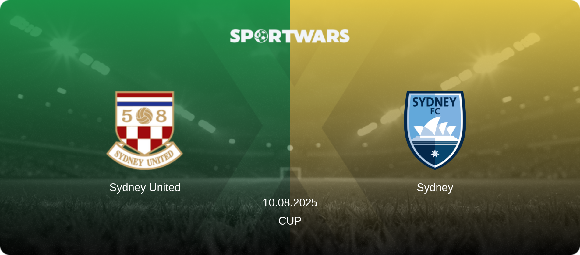 Sydney United — Sydney, 10.08.2025 — Cup (match preview)