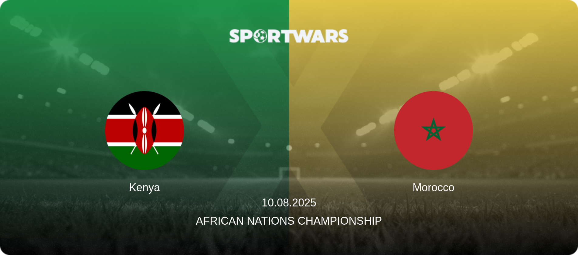 Kenya — Morocco, 10.08.2025 — African Nations Championship (match preview)
