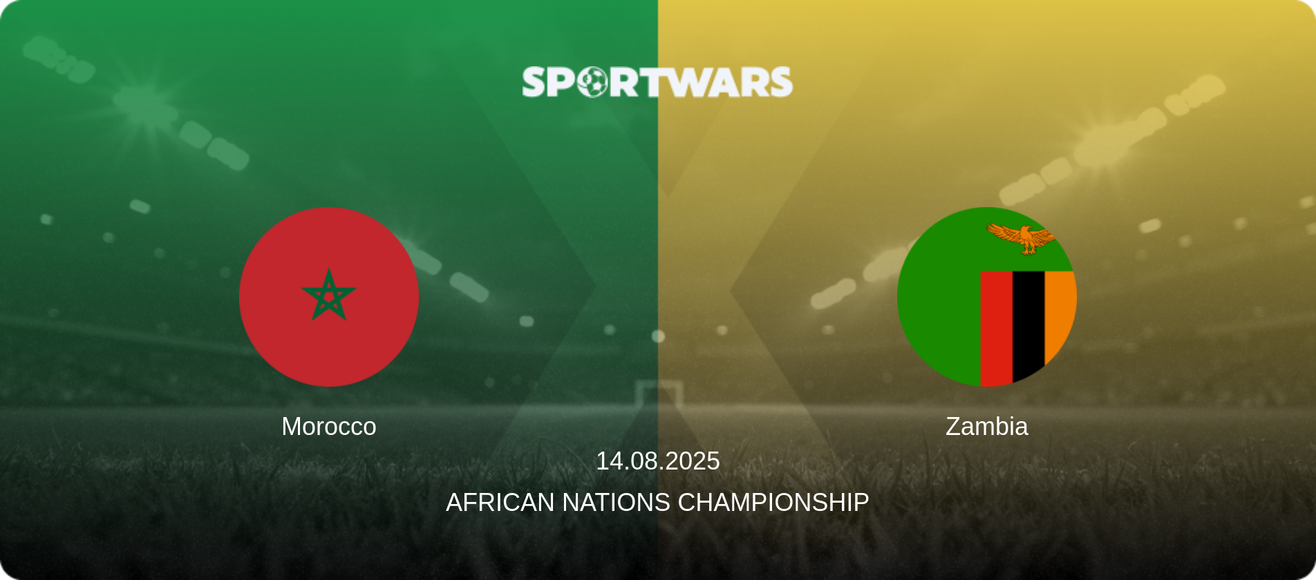 Morocco — Zambia, 14.08.2025 — African Nations Championship (match preview)