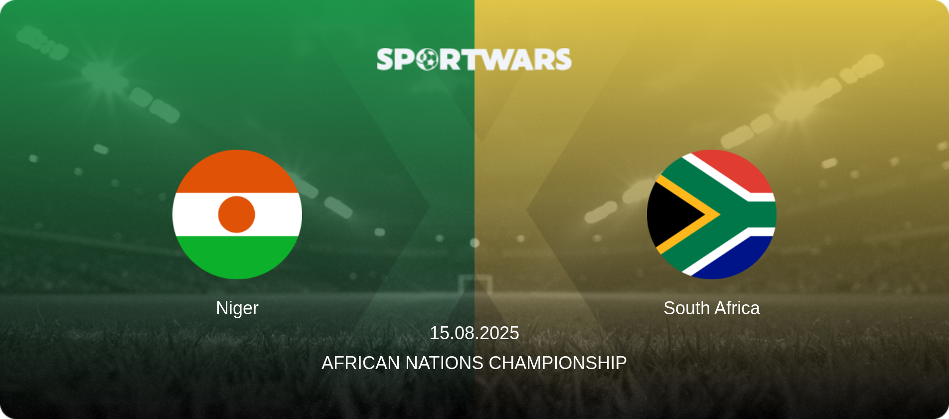 Niger — South Africa, 15.08.2025 — African Nations Championship (match preview)