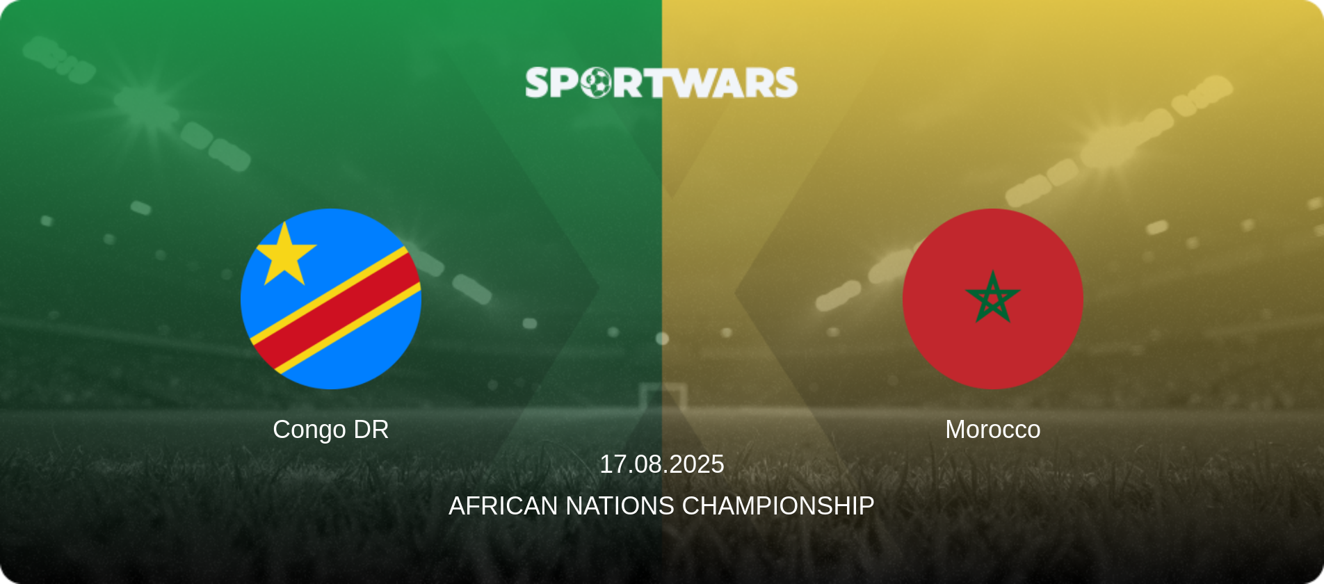 Congo DR — Morocco, 17.08.2025 — African Nations Championship (match preview)