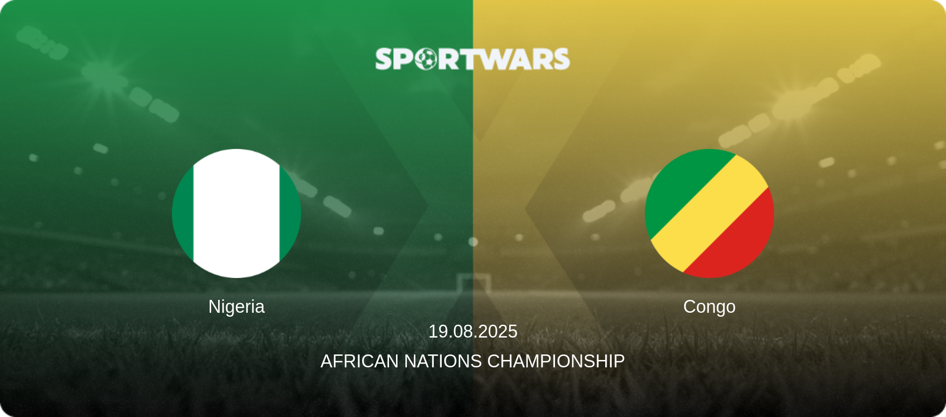 Nigeria — Congo, 19.08.2025 — African Nations Championship (match preview)