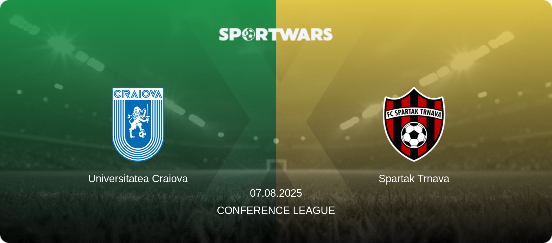 Universitatea Craiova — Spartak Trnava, 07.08.2025 — Conference League (match preview)