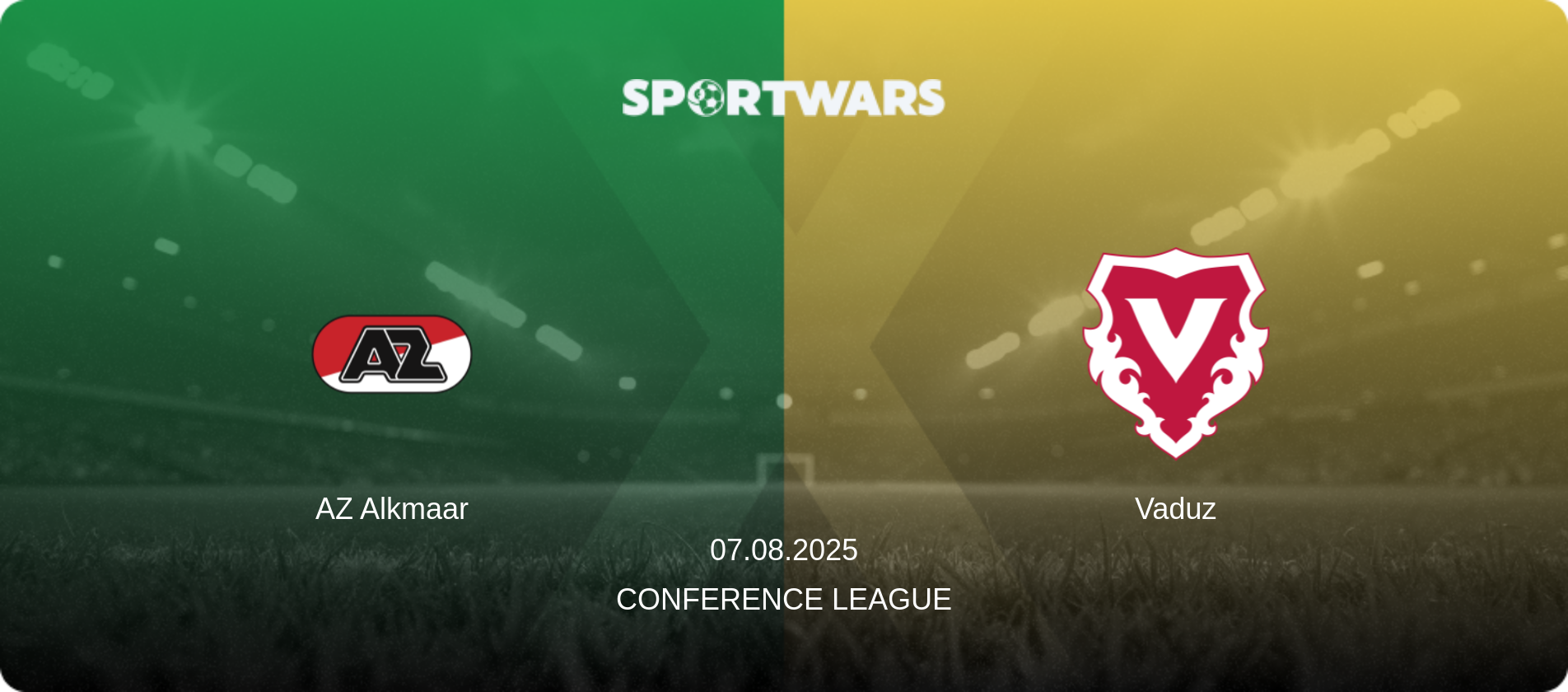 AZ Alkmaar — Vaduz, 07.08.2025 — Conference League (match preview)