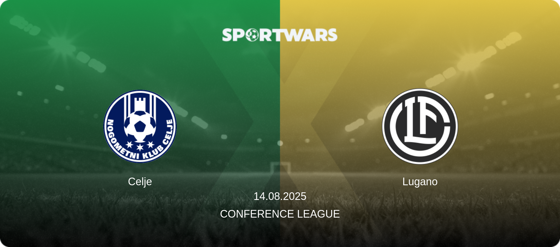 Celje — Lugano, 14.08.2025 — Conference League (match preview)