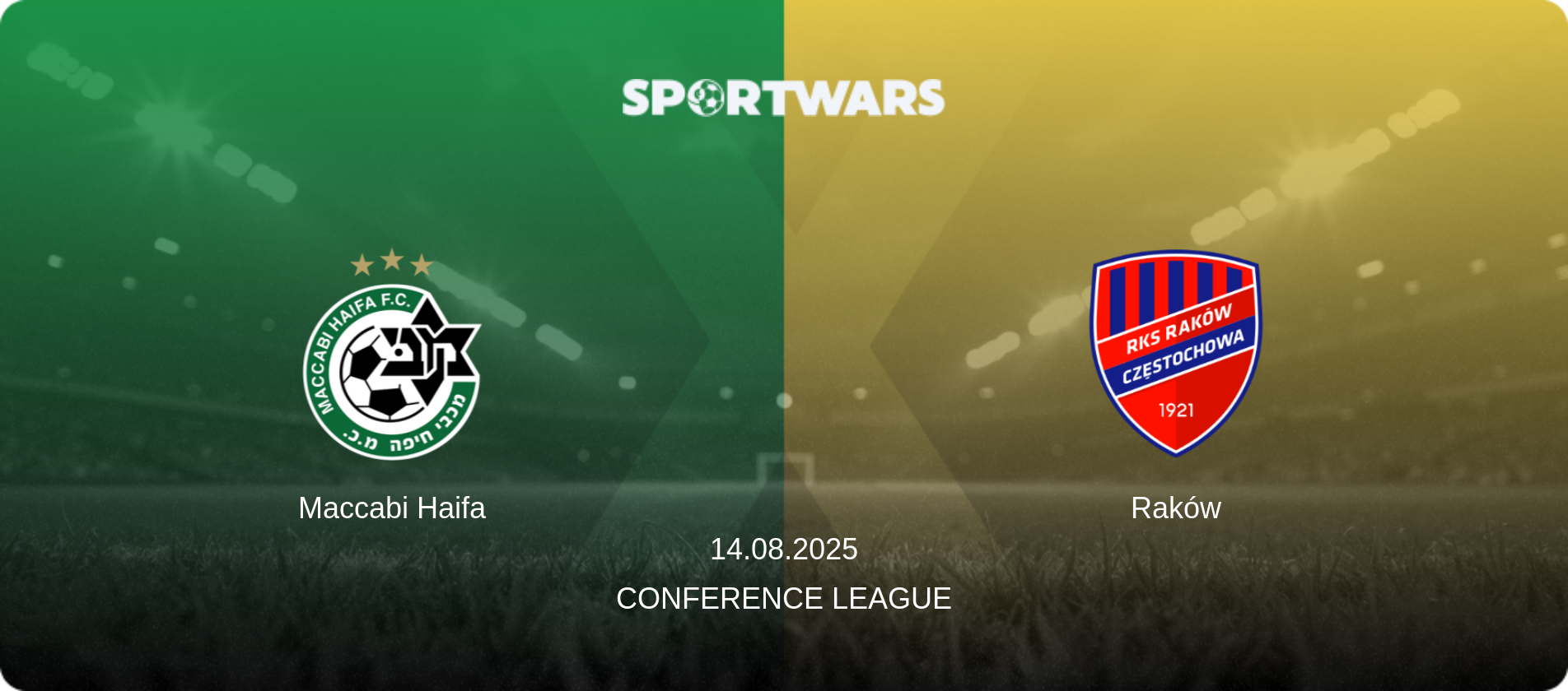 Maccabi Haifa — Raków, 14.08.2025 — Conference League (match preview)