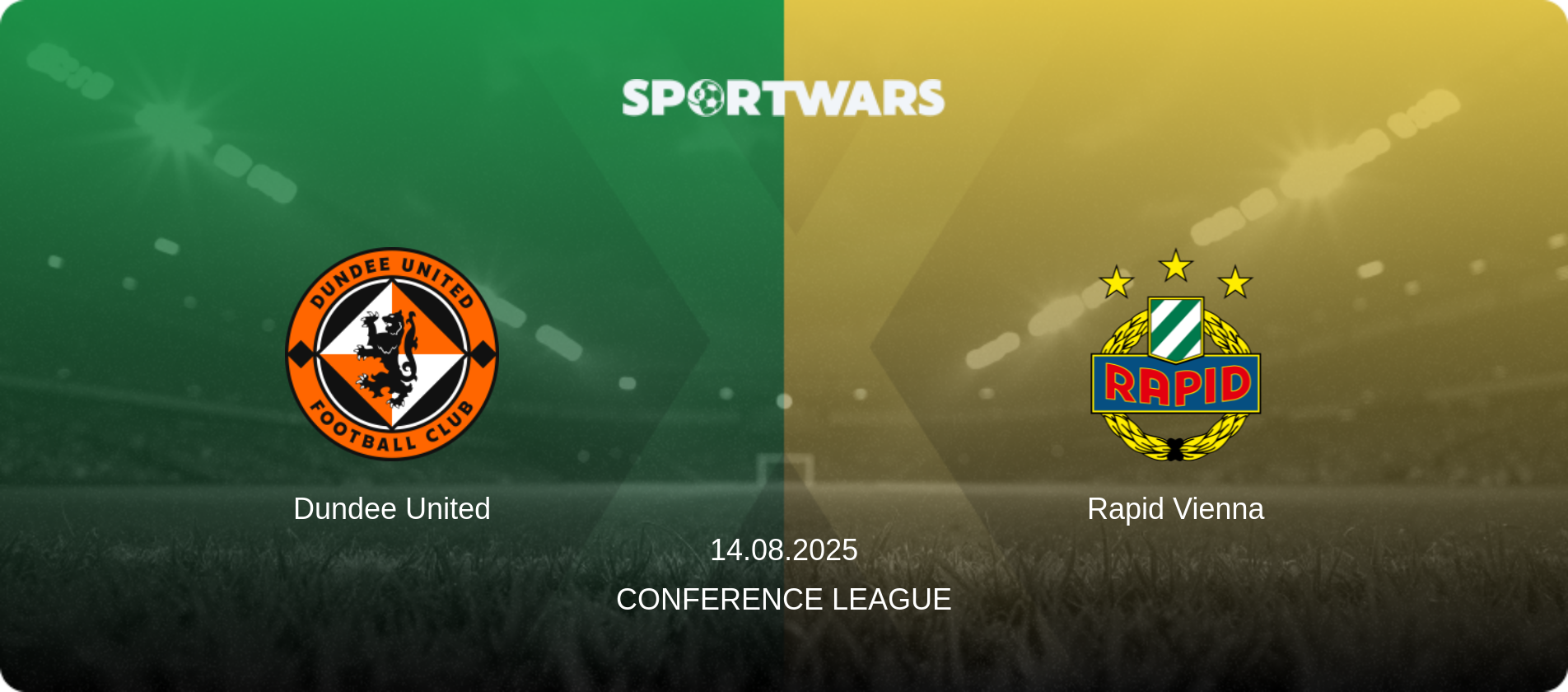 Dundee United — Rapid Vienna, 14.08.2025 — Conference League (match preview)