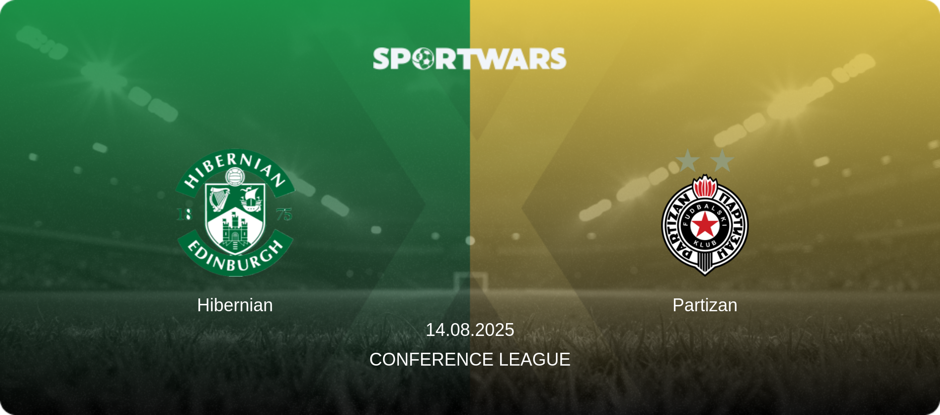 Hibernian — Partizan, 14.08.2025 — Conference League (match preview)