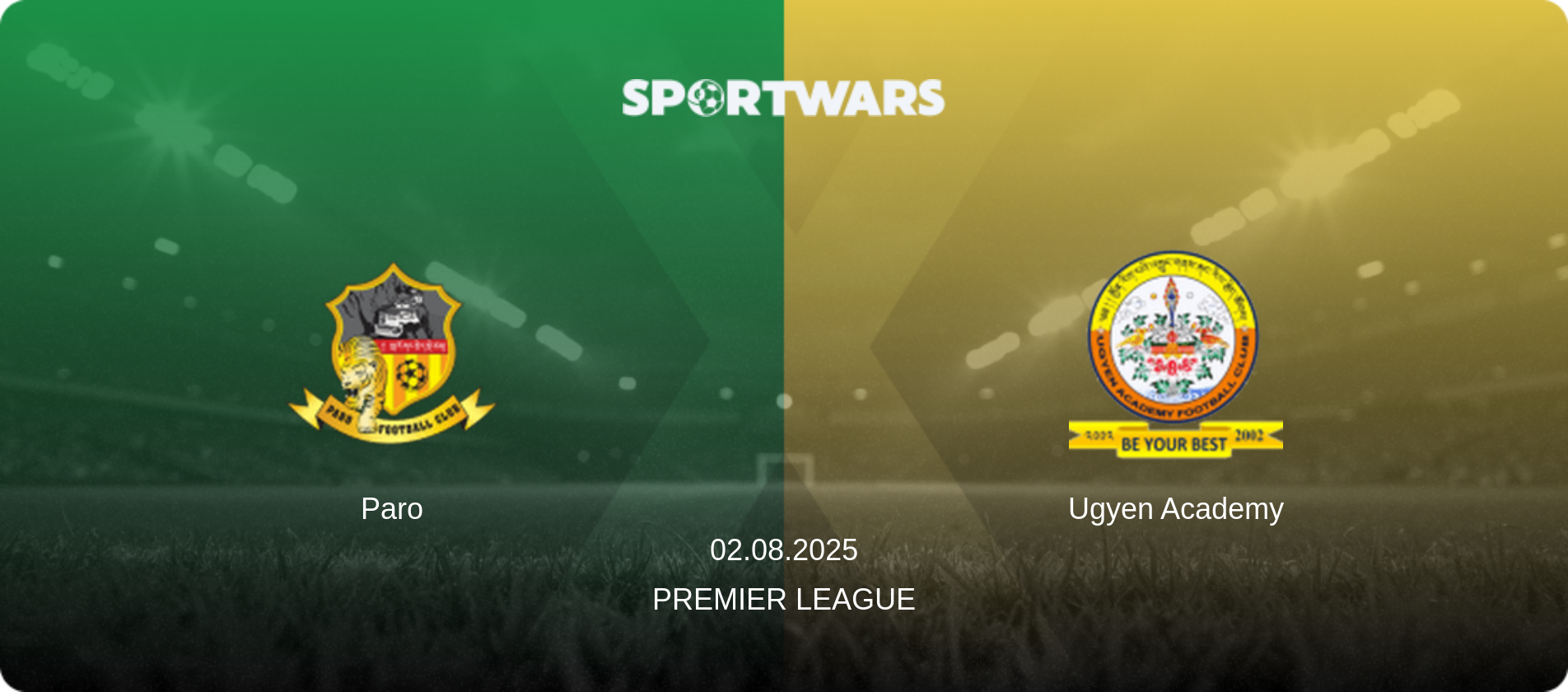 Paro — Ugyen Academy, 02.08.2025 — Premier League (match preview)