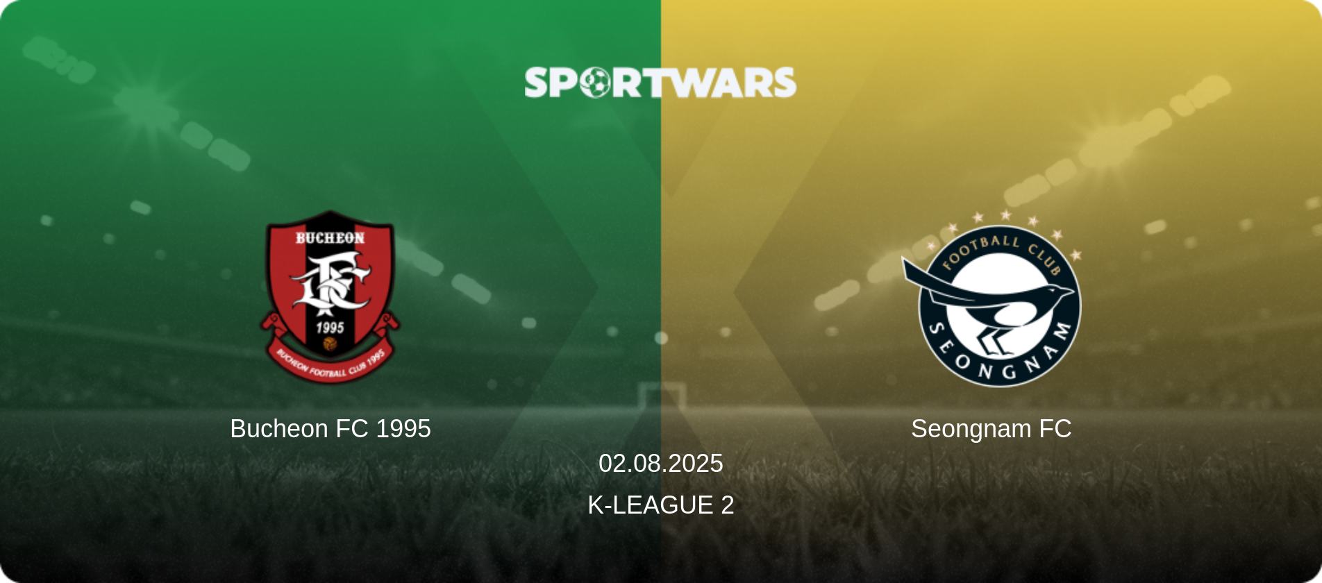 Bucheon FC 1995 — Seongnam FC, 02.08.2025 — K-League 2 (match preview)