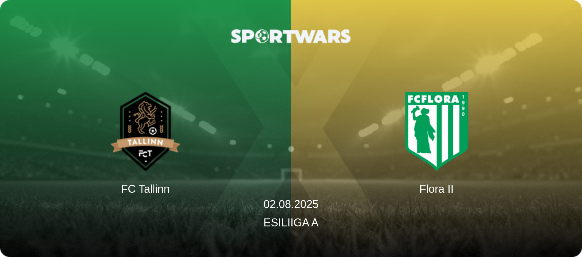 FC Tallinn — Flora II, 02.08.2025 — Esiliiga A (match preview)