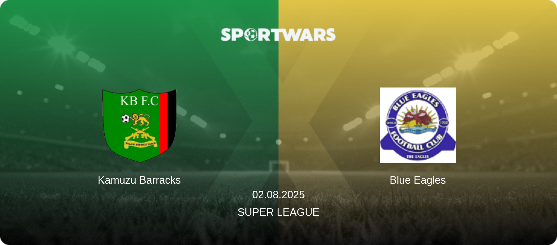 Kamuzu Barracks — Blue Eagles, 02.08.2025 — Super League (match preview)