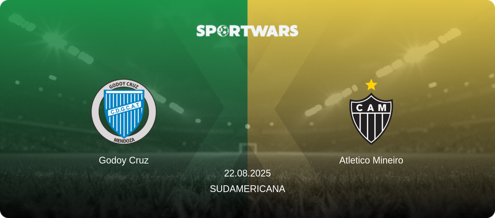 Godoy Cruz — Atletico Mineiro, 22.08.2025 — Sudamericana (match preview)