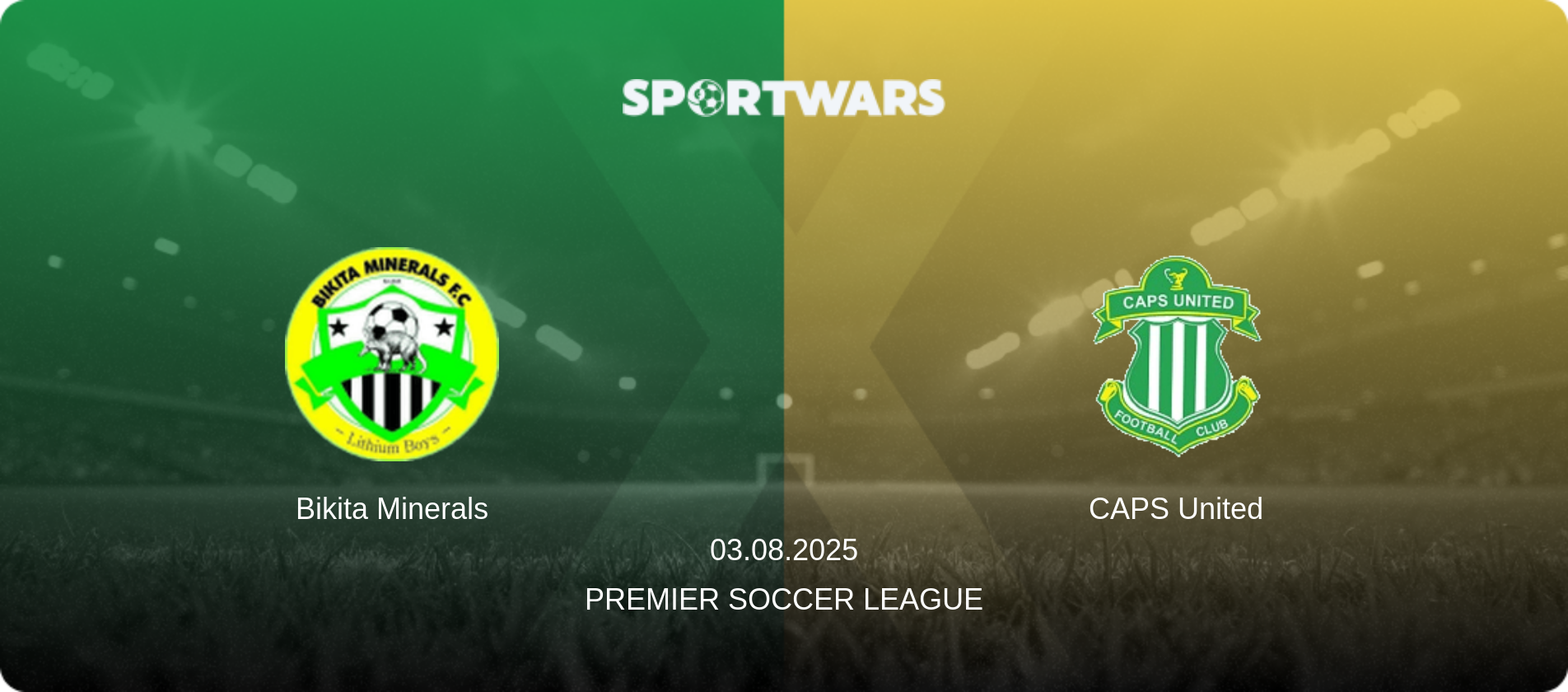 Bikita Minerals — CAPS United, 03.08.2025 — Premier Soccer League (match preview)