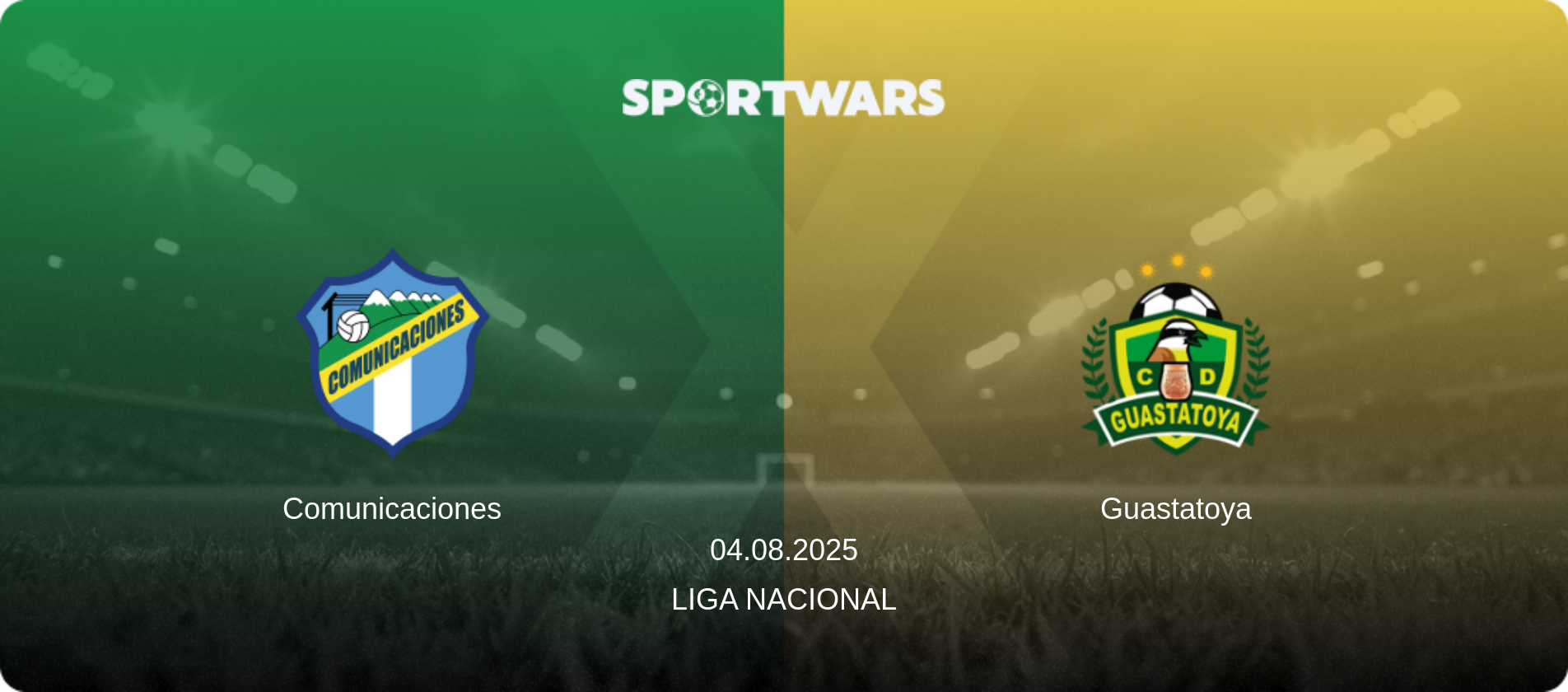 Comunicaciones — Guastatoya, 04.08.2025 — Liga Nacional (match preview)