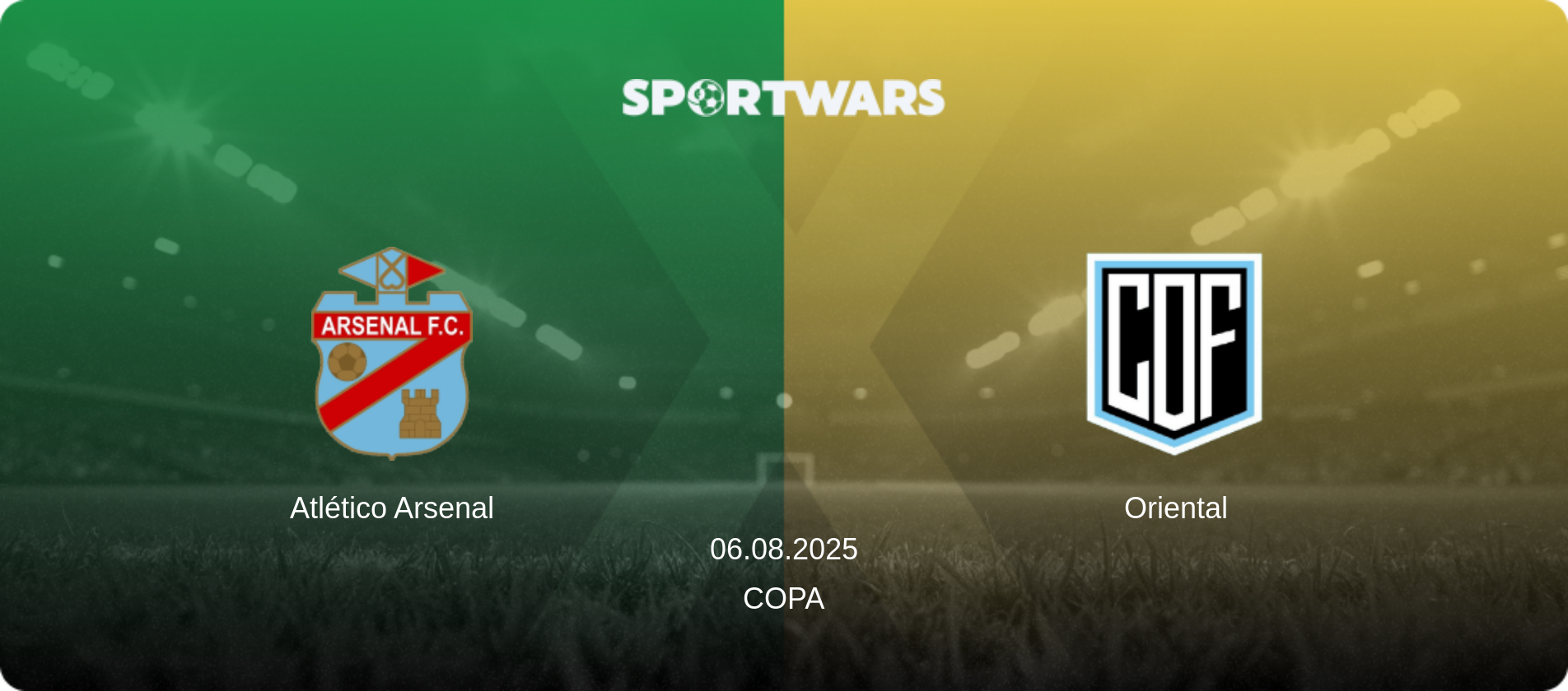 Atlético Arsenal — Oriental, 06.08.2025 — Copa (match preview)