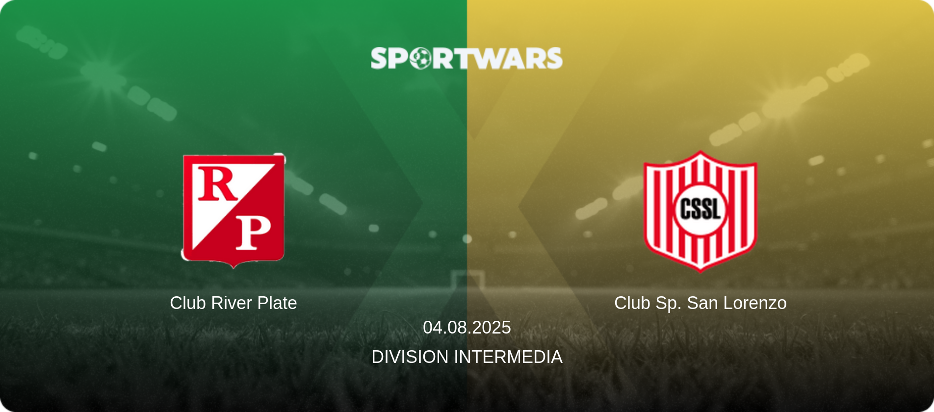 Club River Plate — Club Sp. San Lorenzo, 04.08.2025 — Division Intermedia (match preview)