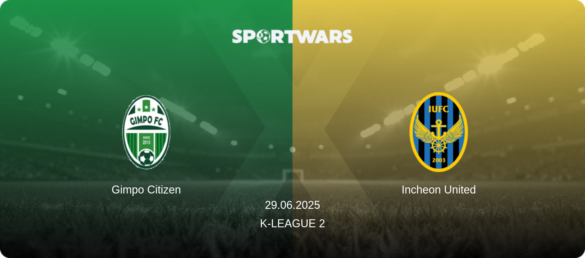 Gimpo Citizen — Incheon United, 29.06.2025 — K-League 2 (match preview)