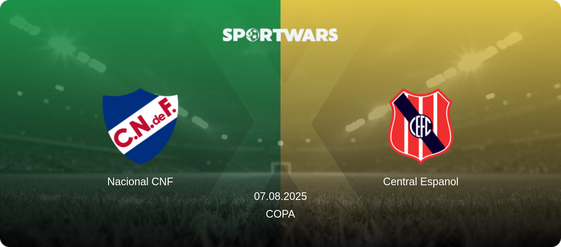 Nacional CNF — Central Espanol, 07.08.2025 — Copa (match preview)