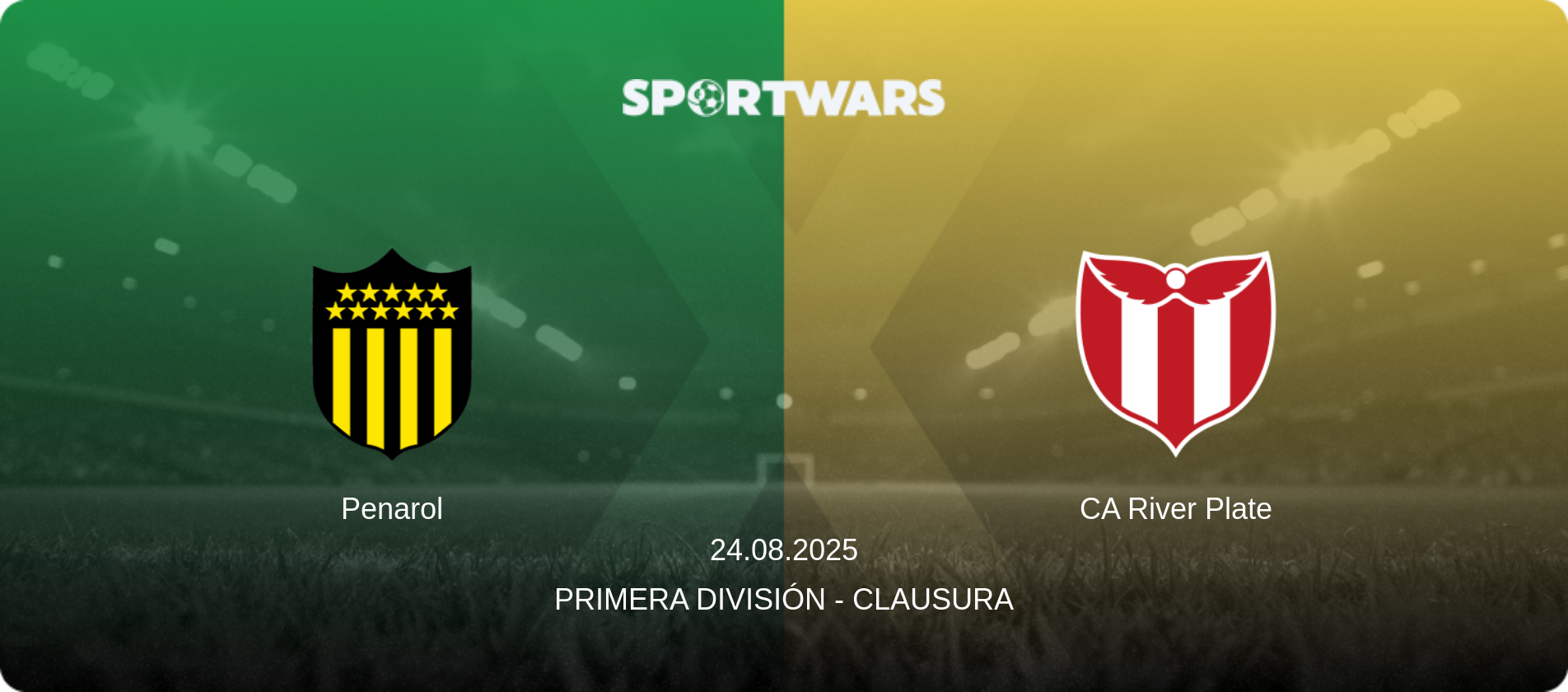 Penarol — CA River Plate, 24.08.2025 — Primera División - Clausura (match preview)