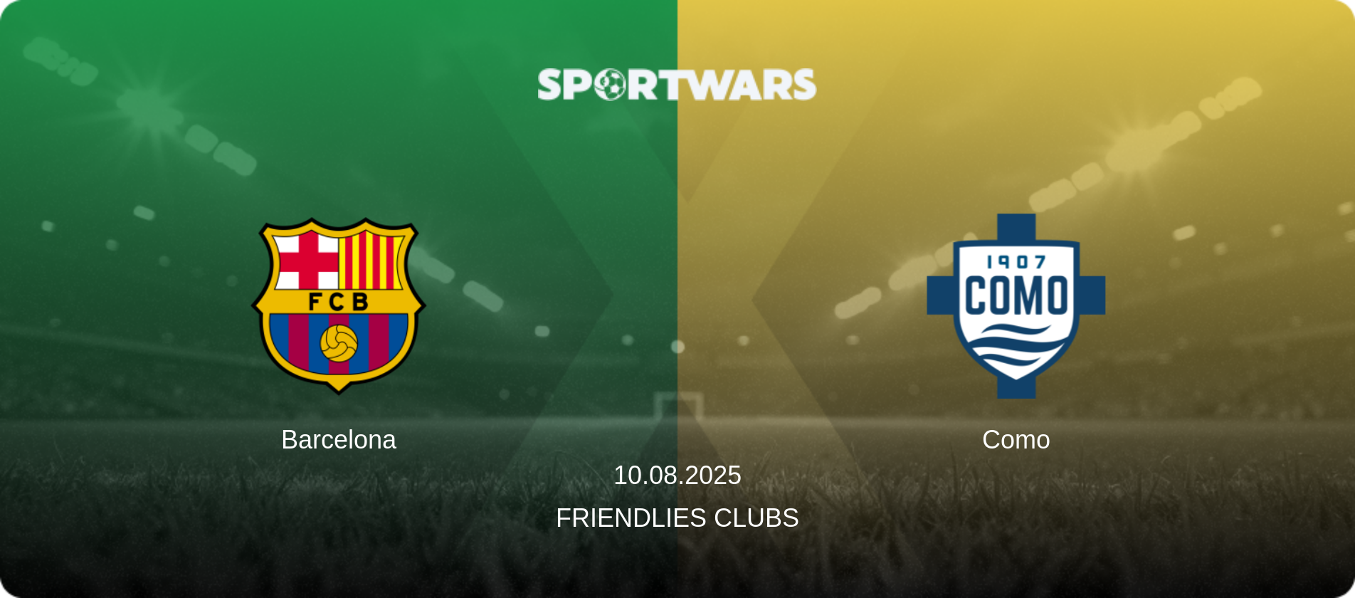 Barcelona — Como, 10.08.2025 — Friendlies Clubs (match preview)