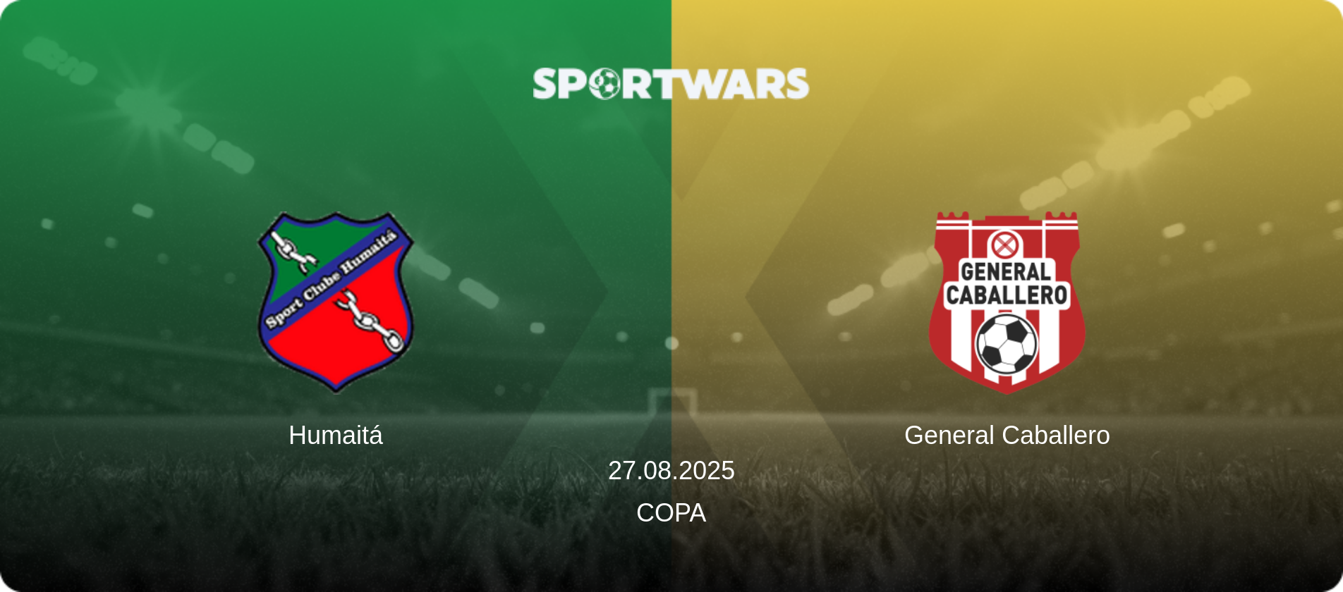 Humaitá — General Caballero, 27.08.2025 — Copa (match preview)
