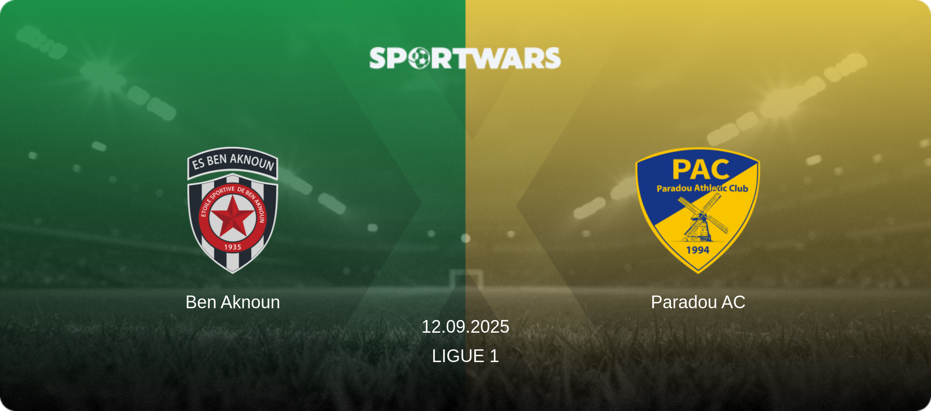 Ben Aknoun — Paradou AC, 12.09.2025 — Ligue 1 (match preview)