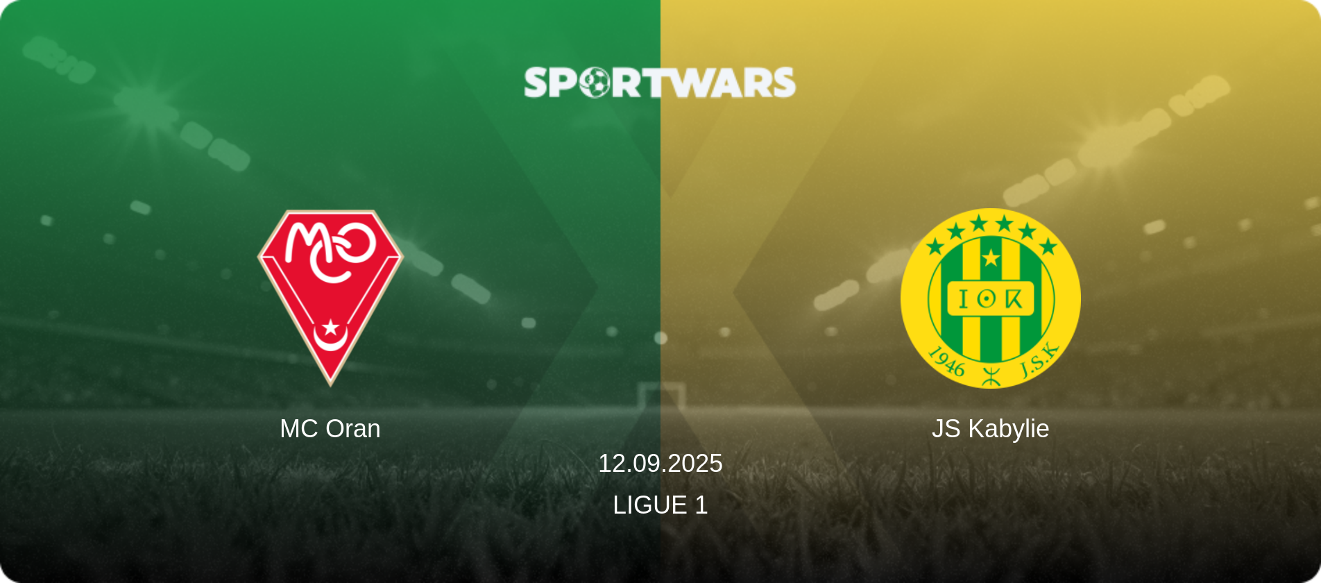 MC Oran — JS Kabylie, 12.09.2025 — Ligue 1 (match preview)