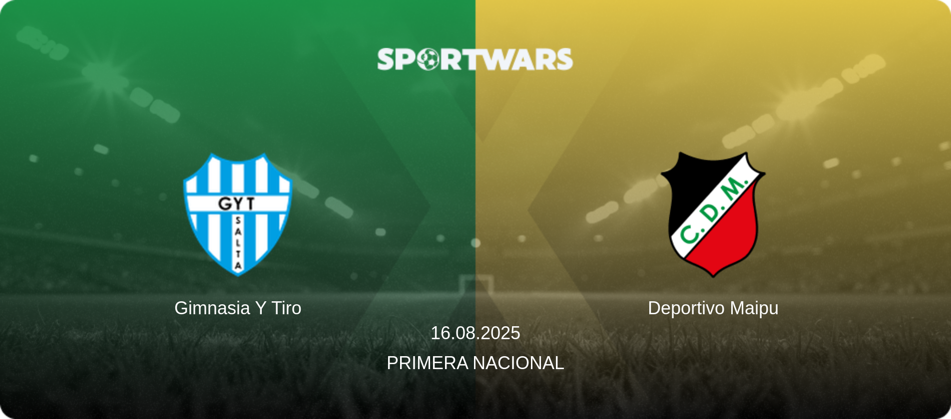 Gimnasia Y Tiro — Deportivo Maipu, 16.08.2025 — Primera Nacional (match preview)