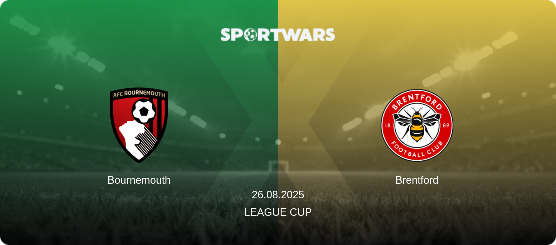 Bournemouth — Brentford, 26.08.2025 — League Cup (match preview)
