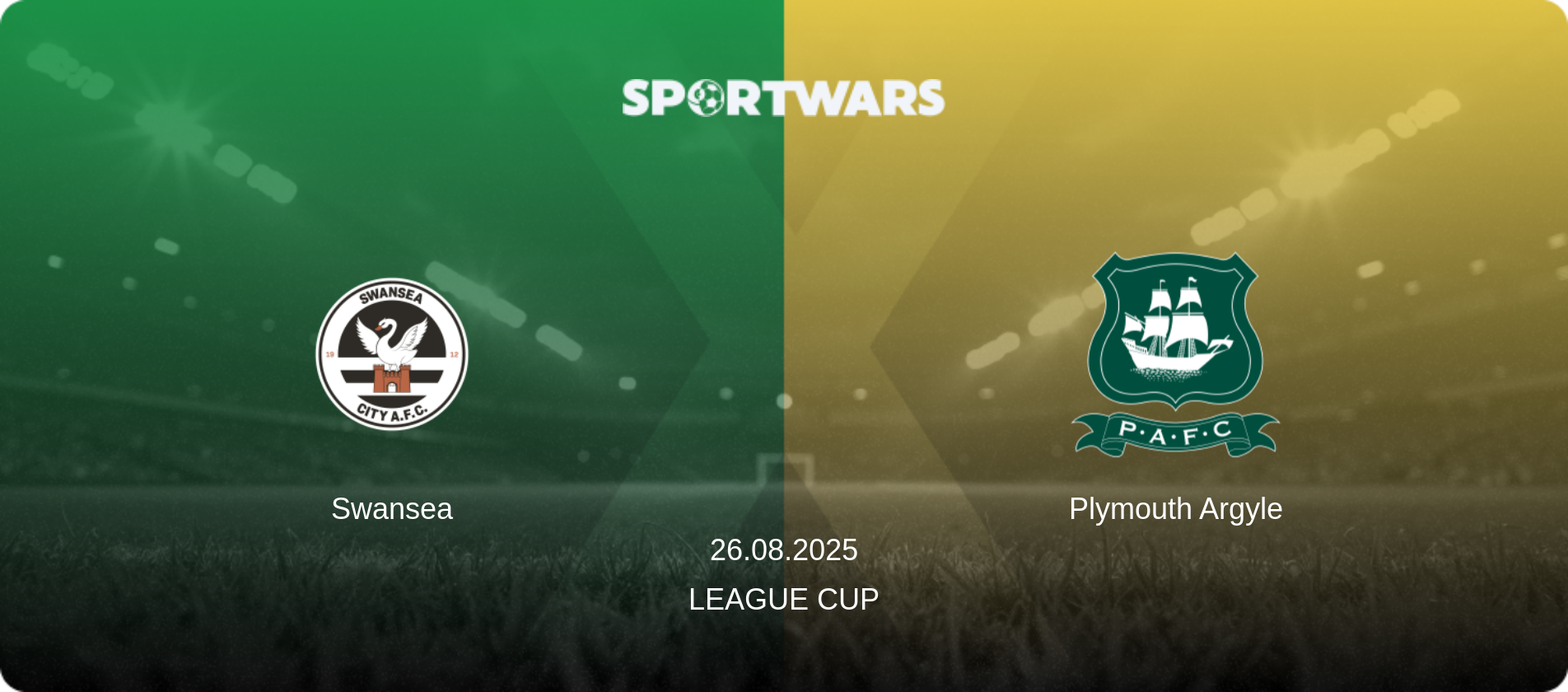 Swansea — Plymouth Argyle, 26.08.2025 — League Cup (match preview)