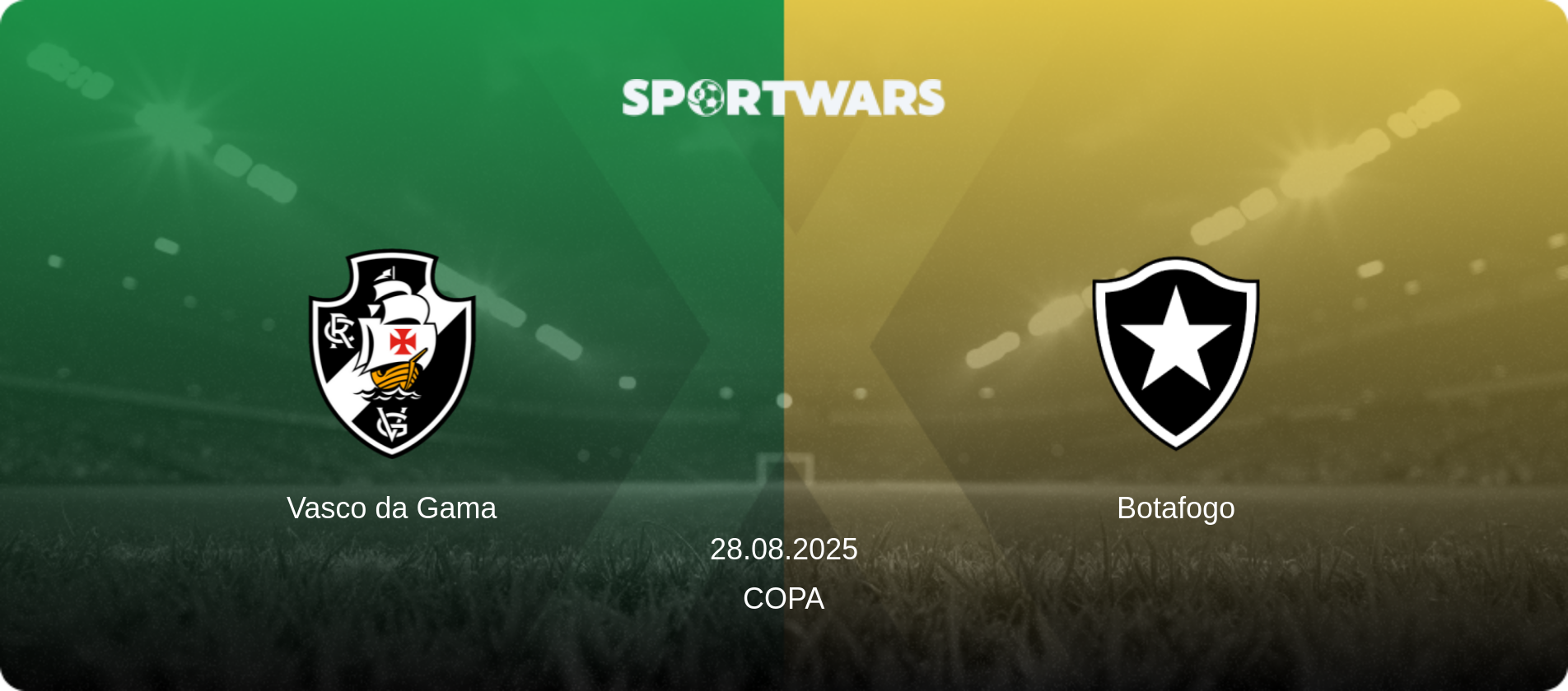 Vasco da Gama — Botafogo, 28.08.2025 — Copa (match preview)