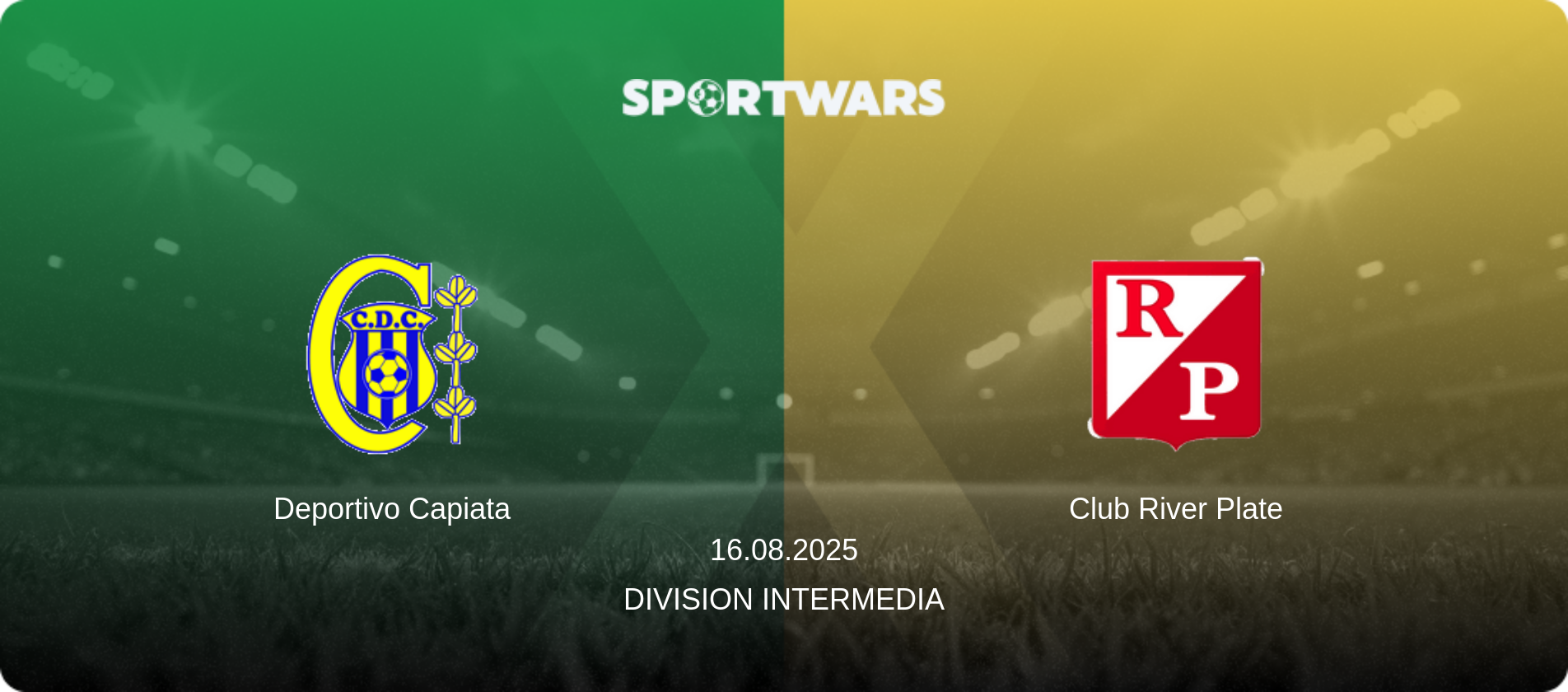 Deportivo Capiata — Club River Plate, 16.08.2025 — Division Intermedia (match preview)