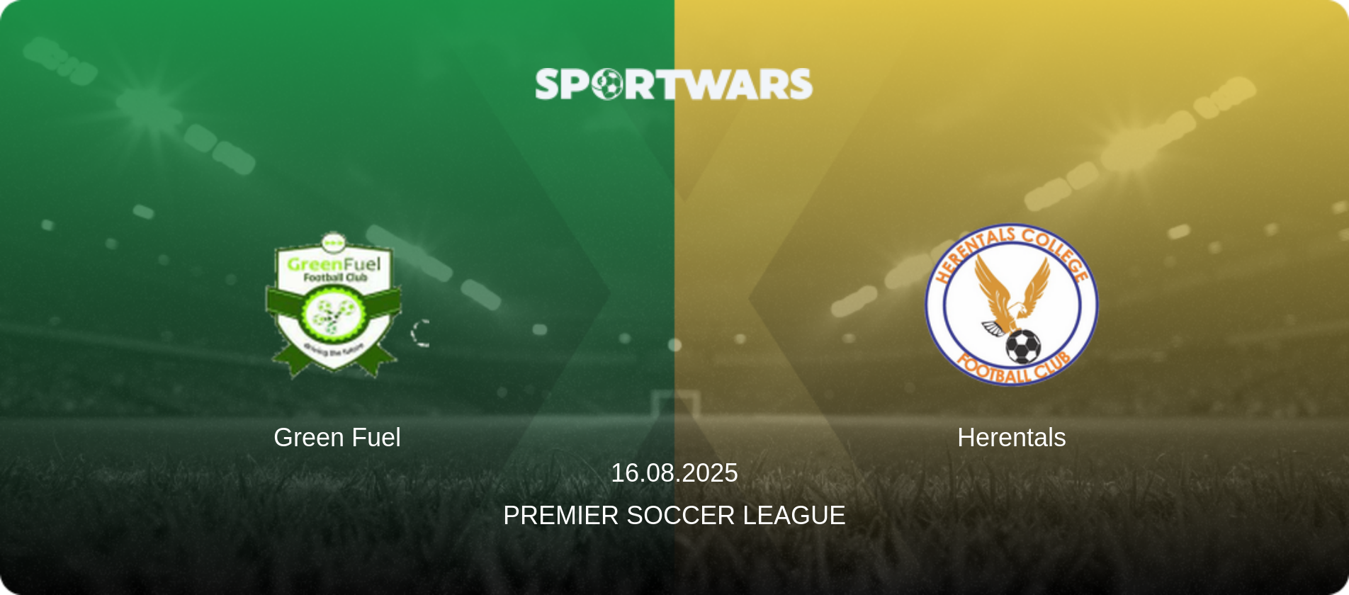 Green Fuel — Herentals, 16.08.2025 — Premier Soccer League (match preview)