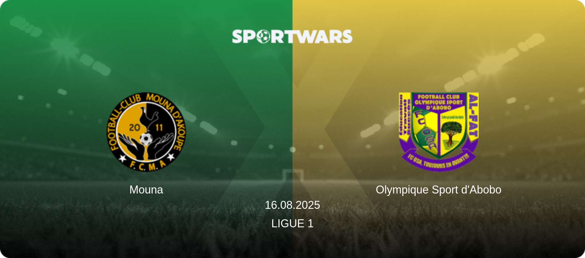 Mouna — Olympique Sport d'Abobo, 16.08.2025 — Ligue 1 (match preview)