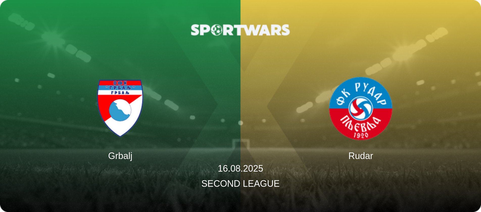 Grbalj — Rudar, 16.08.2025 — Second League (match preview)