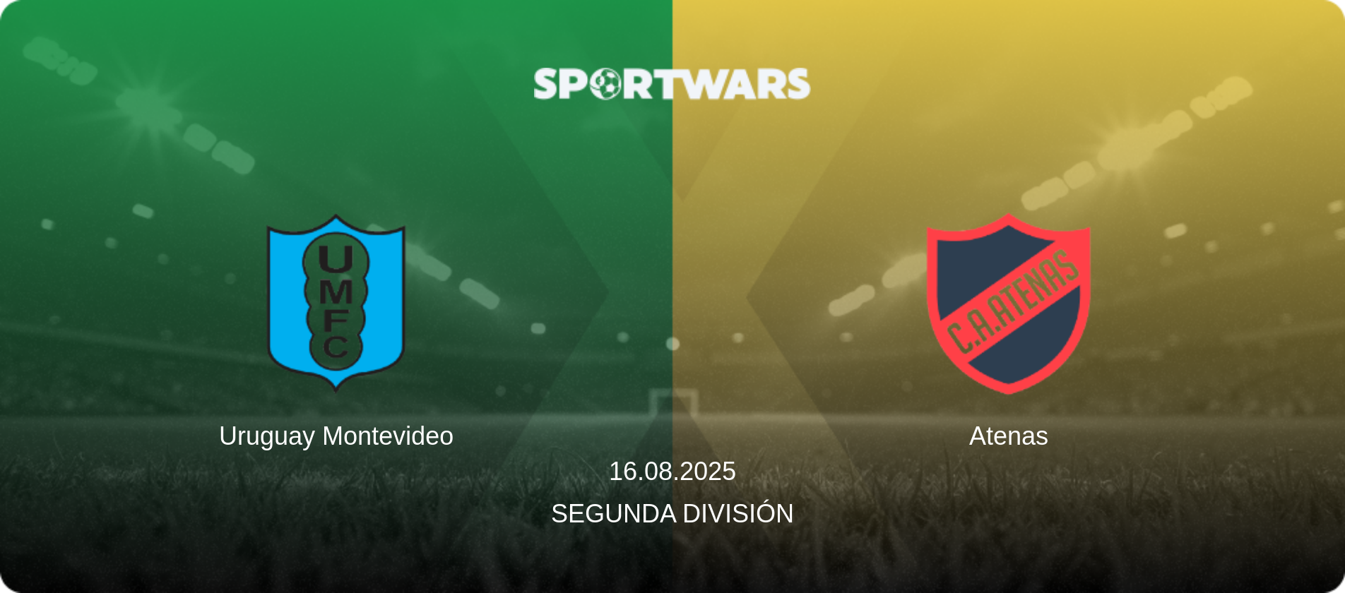 Uruguay Montevideo — Atenas, 16.08.2025 — Segunda División (match preview)