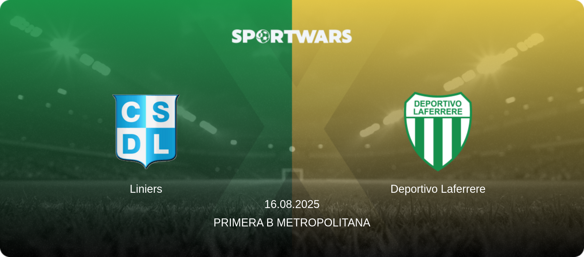 Liniers — Deportivo Laferrere, 16.08.2025 — Primera B Metropolitana (match preview)