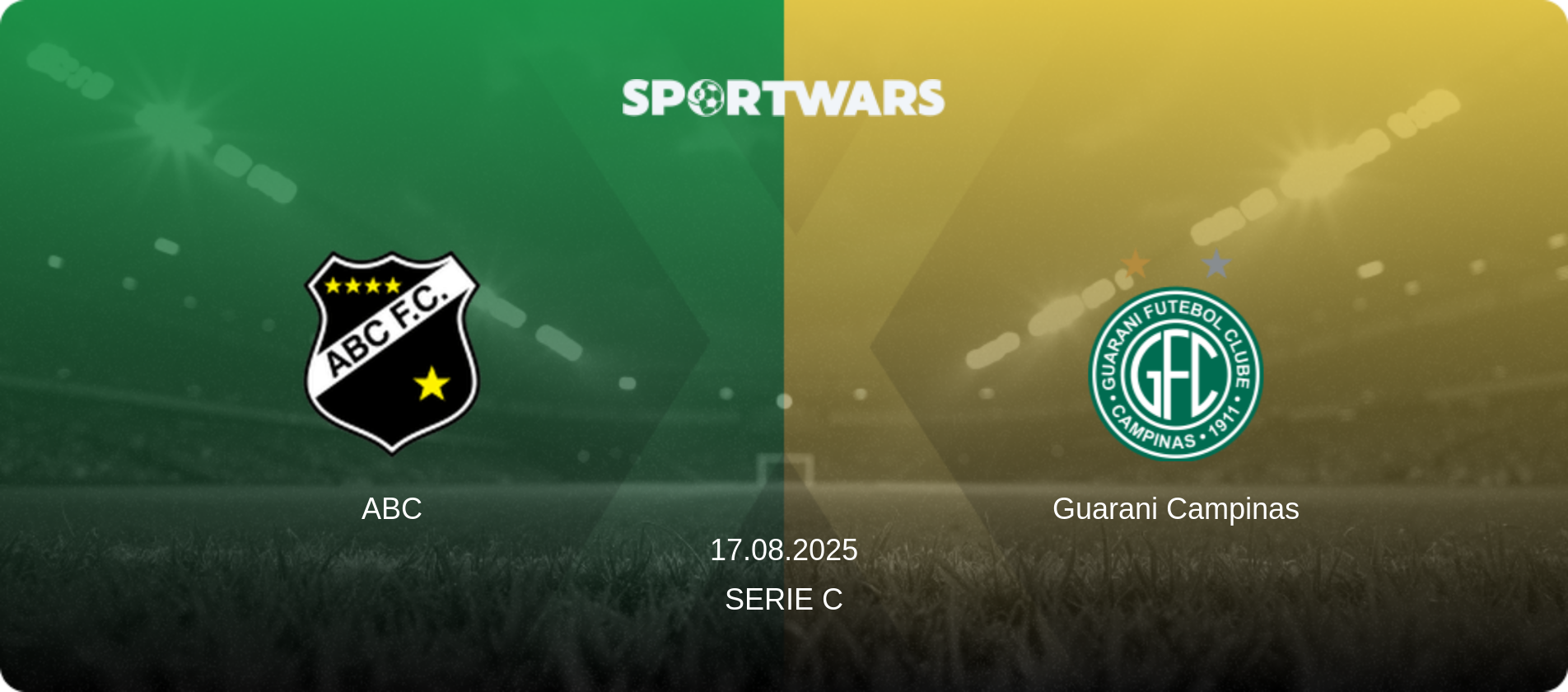 ABC — Guarani Campinas, 17.08.2025 — Serie C (match preview)
