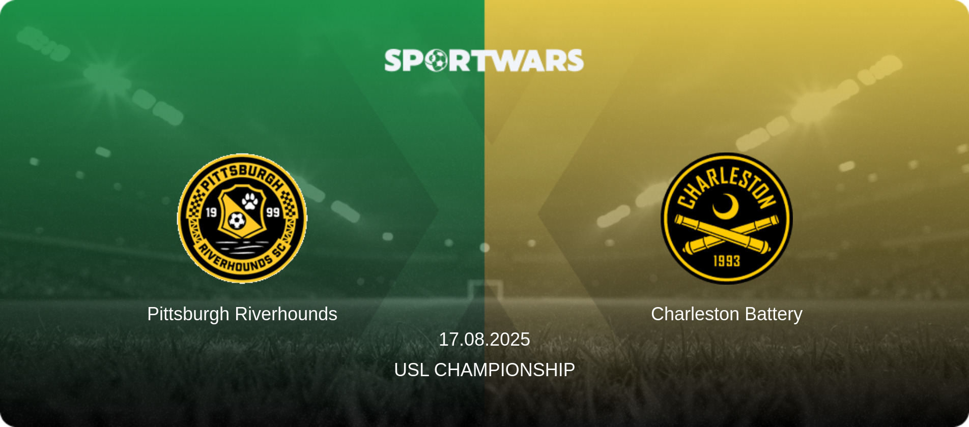 Pittsburgh Riverhounds — Charleston Battery, 17.08.2025 — USL Championship (match preview)