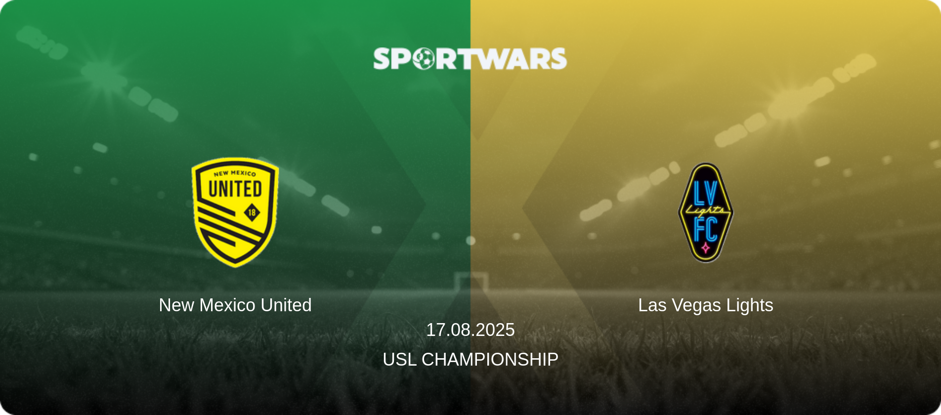 New Mexico United — Las Vegas Lights, 17.08.2025 — USL Championship (match preview)