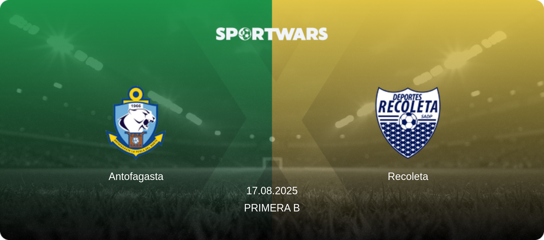 Antofagasta — Recoleta, 17.08.2025 — Primera B (match preview)