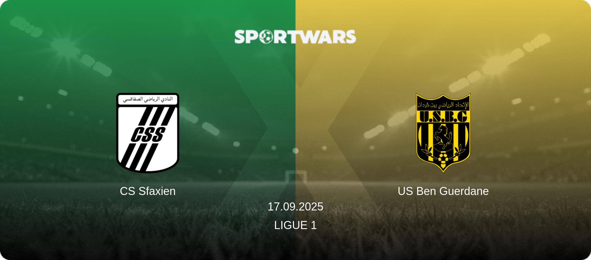 CS Sfaxien — US Ben Guerdane, 17.09.2025 — Ligue 1 (match preview)